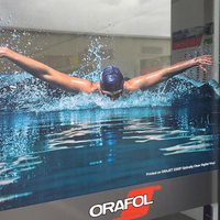 adhésif transparent brillant Orajet 3352F colle solvant transparent 1370 mm x 25 m