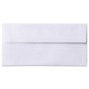 Enveloppe DL Conqueror Laid Brillant White 120 g/m² avec fenêtre 45 mm x 100 mm