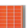 Auto-adhesifs Predecoupes- Artac Grande planche couleur - Fluo rouge - Jaune vif - Impression Offset - Antalis
