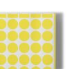 Auto-adhesifs Predecoupes- Artac Grande planche couleur - Fluo rouge - Jaune vif - Impression Offset - Antalis