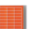 Auto-adhesifs Predecoupes couleur - Artac Maxi planche- etiquettes couleur- sans refente - Etiquette autocollante - Impression Offset - Antalis