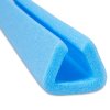 Profile en mousse en U -polyethylene - Protection des arretes - Mousse indeformable - Antichoc - Securiser les objets fragiles- Antalis