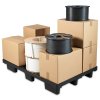 Palette Plastique - Palette en polyetylene - 1500 kg charge statique - 800 Kg charge dynamique- Palette legere- Nettoyage facile -differentes tailles disponibles- Antalis