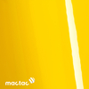MACtac, ColourWrap, brillant, PVC, Saffron yellow G13, 80µm, 1520mm x 25.00m, diamètre mandrin: 76mm, Bubble free permanent, Boîte de 1 rouleau, CW/G13