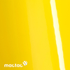 MACtac, ColourWrap, PVC, Yellow G12, 80µm, 1520mm x 25.00m, diamètre mandrin: 76mm, Bubble free permanent, Boîte de 1 rouleau, CW/G12