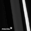 MACtac, ColourWrap, brillant, PVC, Black G81, 80µm, 1520mm x 25.00m, diamètre mandrin: 76mm, Bubble free permanent, Boîte de 1 rouleau, CW/G81