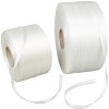 Feuillard Textile - Feuillard collé blanc