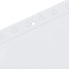Sac fermeture rapide avec trou de suspension -polyethylene transparent -Antalis