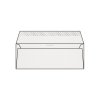 Enveloppe DL 110 x 220 mm sans bande sans fenêtre Conqueror Wove, vélin blanc glacier, strip, patte droite 120g/m2