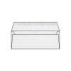 Enveloppe DL 110 x 220 mm sans bande sans fenêtre Conqueror Wove, vélin blanc diamant, strip, patte droite 120g/m2