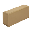 Caisse carton large ouverture double cannelure