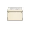 Enveloppe C6 114 x 162 mm sans fenêtre Conqueror Wove, vélin, crème, strip patte droite, 120g/m2