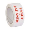 Ruban adhésif Polypropylène imprimé Bande de garantie rouge 48mm x 100 m