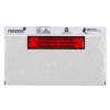 Pochette Porte-Document Master'in Performance Transparent Imprimé rouge et noir 140 mm x 240 mm - Plié en 3