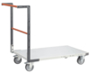 Chariot FIMM flat-pack dossier fixe 1000 x 600 mm plateau mélaminé roues TPE 250 kg