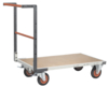 Chariot FIMM flat-pack dossier fixe, 1000 x 600 mm, plateau médium, roues caoutchouc, 400 kg