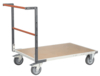 Chariot FIMM flat-pack dossier fixe 1200 x 800 mm plateau médium roues TPE 400 kg