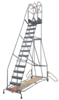Escabeau à immobilisation automatique FIMM, 15 marches, 150 kg