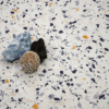 Coala Interior film Stone NH10 - Terrazzo Mixed Blue - effet pierre
