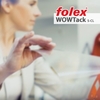 Folex Wowtack S CL – Film polyester transparent adhésif
