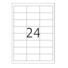 Adhésif Xerox Multi-use Labels Blanc 70 g/m² 34 mm x 64 mm 003R97526