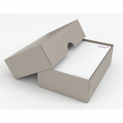 Caisse et palette - Boîte Blanche et Kraft