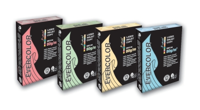 Evercolor - Ramette Papier couleur 100% recyclé
