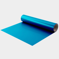 Flex universel en polyuréthane pour transfert à chaud 378 bleu satin  CHEMICA Hotmark Revolution
