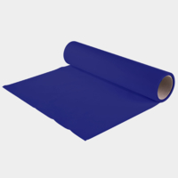 Flock viscose de découpe pour transfert à chaud avec effet velours 505 bleu royal CHEMICA Upperflok