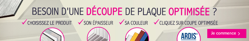 Besoin d'une découpe de plaque optimisée? 
