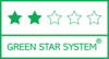 Un produit 2 étoiles « Green Star System » est certifié FSC® ou PEFC™, ou fabriqué à partir d’un minimum de 50% de fibres recyclées, mais il n’est pas produit à partir d'une usine de norme  ISO 14001 et / ou de l'Ecolabel européen. Pour en savoir plus, cliquez sur le logo.